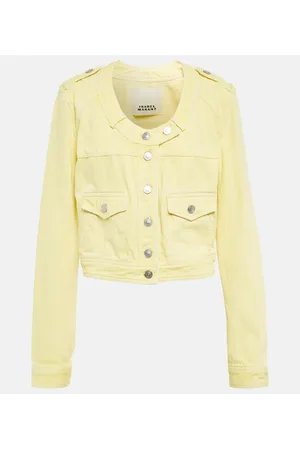 Isabel Marant Valene cropped denim jacket