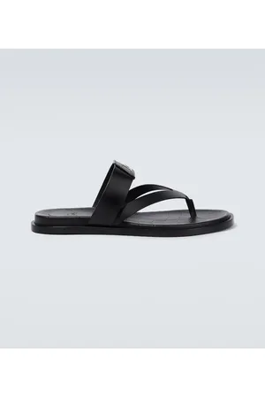 Christian Louboutin Leather logo sandals
