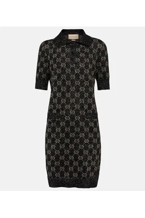 Gucci LamÃ© GG jacquard minidress