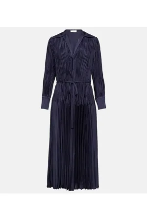 Vince Pleated midi dress