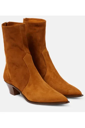 Aquazzura Brunswick suede ankle boots