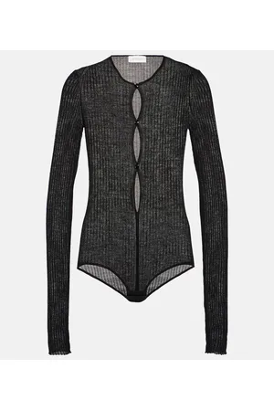 Sportmax Rib-knit bodysuit