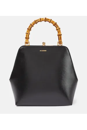 Jil Sander Goji Small leather tote bag