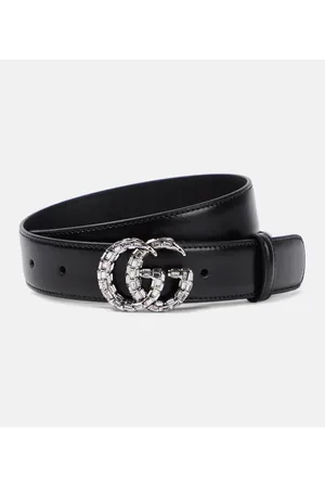 Gucci GG Marmont embellished leather belt