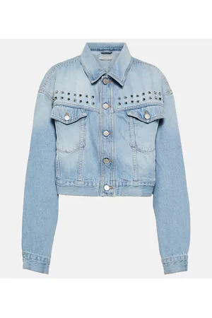 Alessandra Rich Embellished denim jacket