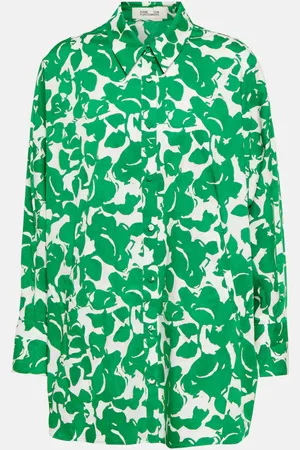 Diane von Furstenberg Printed cotton shirt