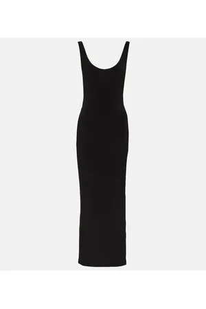 Norma Kamali Marissa jersey maxi dress