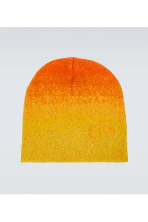ERL Gradient mohair-blend beanie