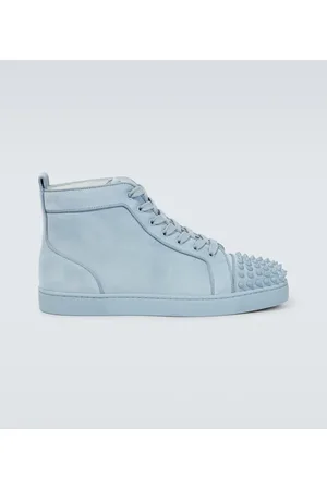 Christian Louboutin Louis Spikes suede sneakers