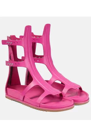 Rick Owens Rubber gladiator sandals