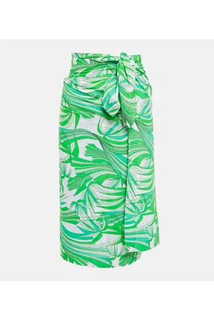 Melissa Odabash Pareo printed beach cover-up