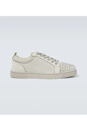 Christian Louboutin Louis Junior Spikes suede sneakers