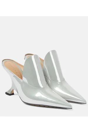 Bottega Veneta Rocket leather mules