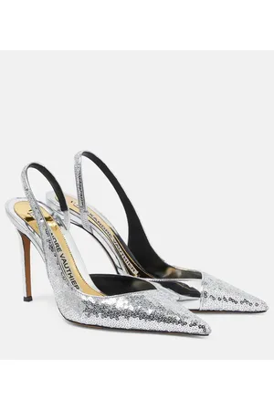 ALEXANDRE VAUTHIER Sequined 105 slingback pumps