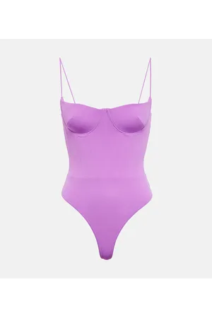 ALEX PERRY Carsen corset bodysuit