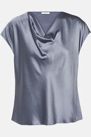 Vince Cowl neck silk top
