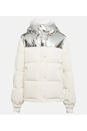 YVES SALOMON Shearling-trimmed down jacket