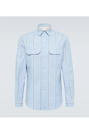 Brunello Cucinelli Striped cotton shirt