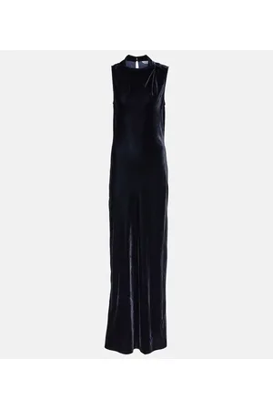 VERONICA BEARD Kura velvet maxi dress