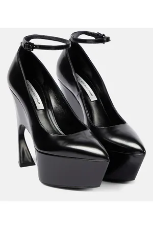 Victoria Beckham Leather platform pumps