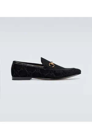 Gucci Jordaan GG velvet loafers