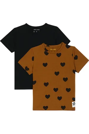 Mini Rodini Basic Hearts set of 2 T-shirts