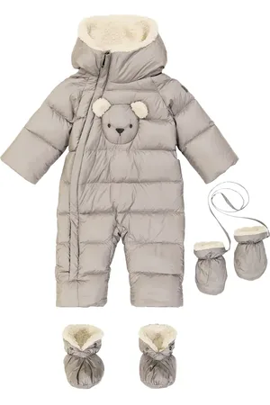 Il gufo Baby paneled snowsuit