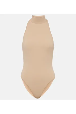 Alaïa AlaÃ¯a Halterneck jersey bodysuit
