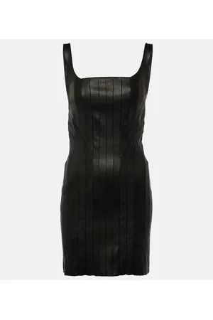 Stouls Nino leather minidress