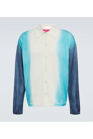 THE ELDER STATESMAN Cotton and cashmere cardigan