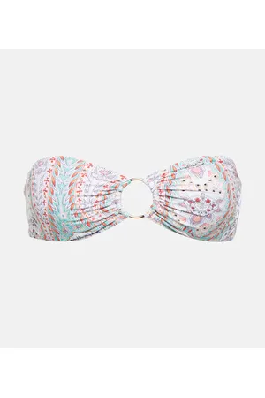 Melissa Odabash Tortola paisley-print bandeau bikini top