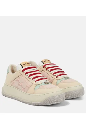 Gucci Screener GG canvas and leather sneakers