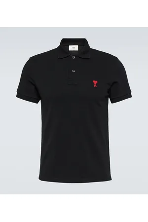 Ami Ami De CÅur cotton piquÃ© polo shirt