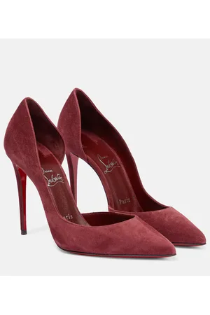 Christian Louboutin Iriza suede pumps