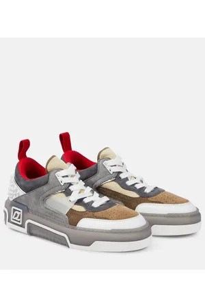Christian Louboutin Astroloubi studded suede sneakers