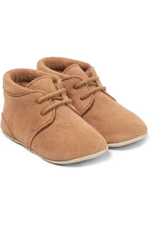 Petit Nord Baby suede lace-up shoes