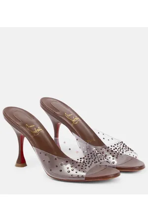 Christian Louboutin Nudes Degramule embellished mules