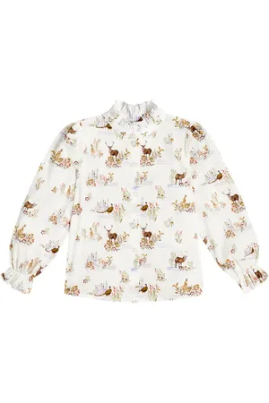 PAADE Printed cotton blouse