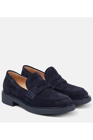 Gianvito Rossi Harris suede loafers
