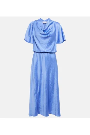 Vince Cowl neck midi dress