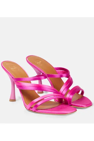 MALONE SOULIERS Satin sandals