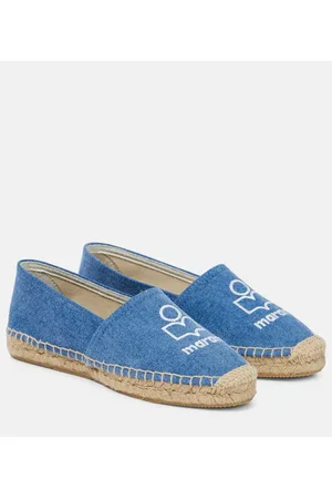 Isabel Marant Canae logo canvas espadrilles