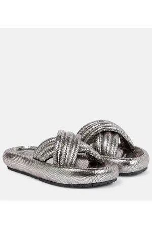 Isabel Marant Niloo snake-effect leather sandals