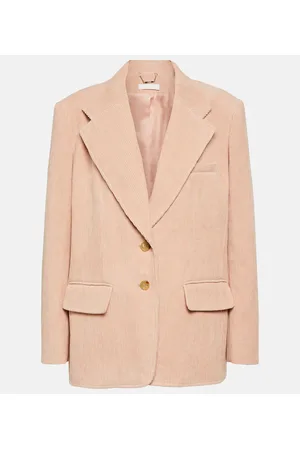 Chloé ChloÃ© Single-breasted cotton corduroy blazer