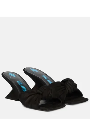 The Attico Duse suede leather sandals