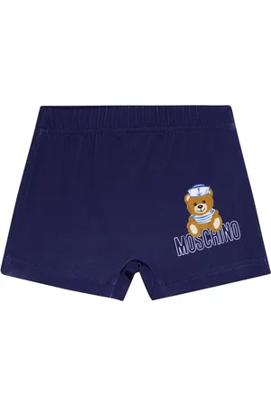 Moschino Baby printed swim trunks