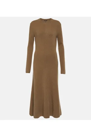 Joseph Cashmere-blend midi dress