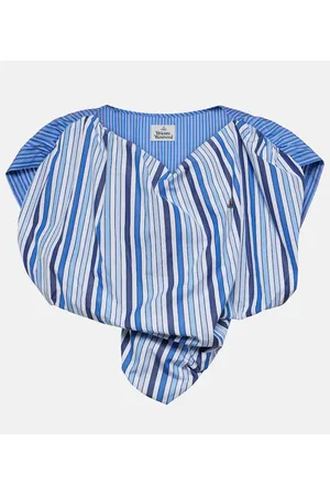 Vivienne Westwood Striped cotton top
