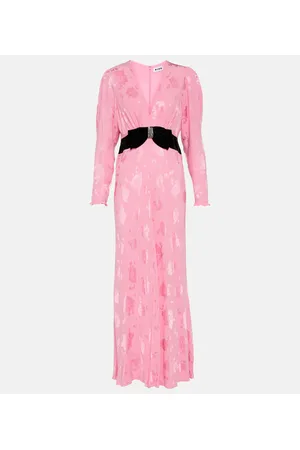 RIXO London Bambi floral embellished maxi dress