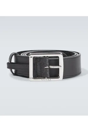 Gucci GG leather belt